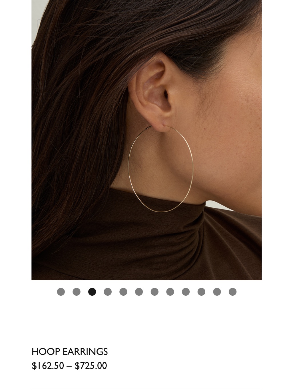 Kathleen Whitaker Flexi 14k Large Hoops